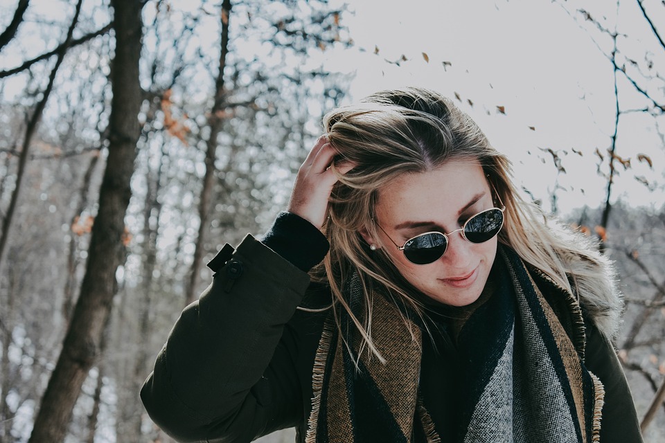 Sunglasses store during winter